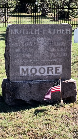 Grave of C. B. Moore