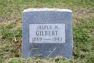 Grave of Jasper Gilbert